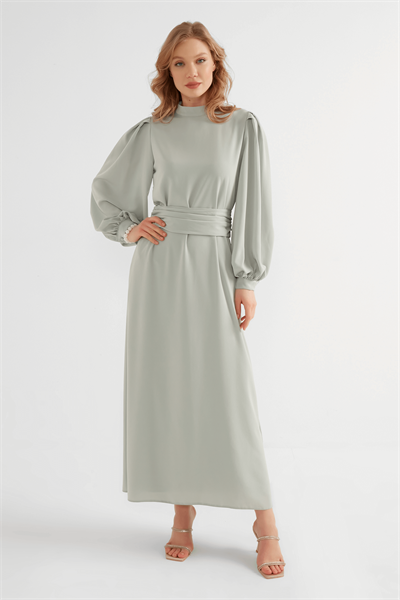 Mint Yeşili Nora Elbise