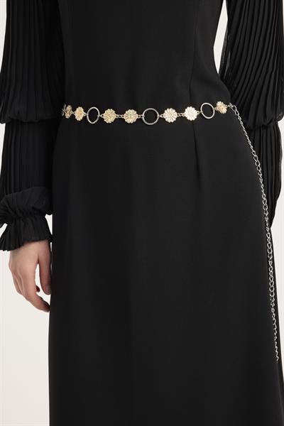 Papatya Desenli Zincir Kemer