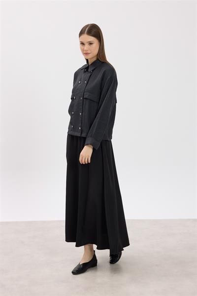 Siyah Allerli Gömlek