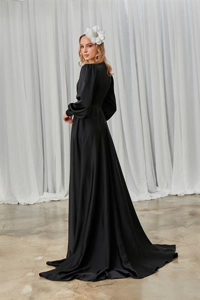 Siyah Kuyruklu Elena Elbise