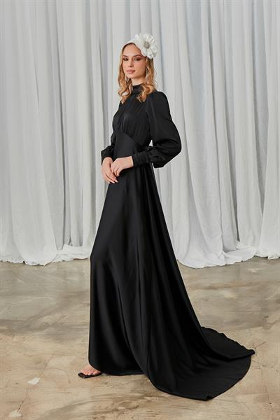 Siyah Kuyruklu Elena Elbise