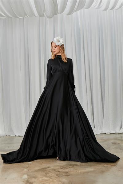 Siyah Kuyruklu Elena Elbise