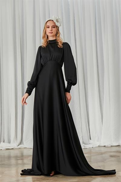 Siyah Kuyruklu Elena Elbise