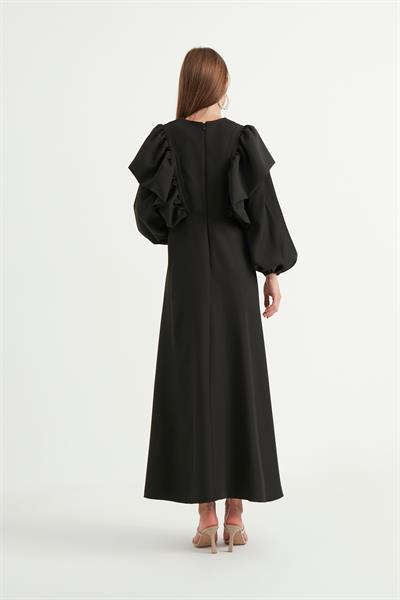 Siyah Lady Elbise