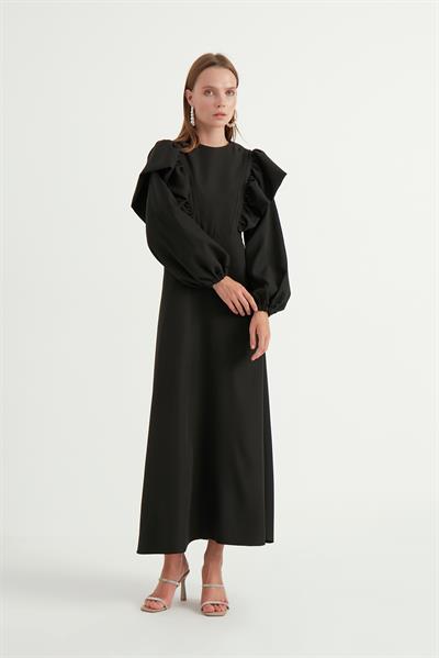 Siyah Lady Elbise