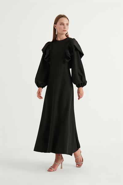 Siyah Lady Elbise