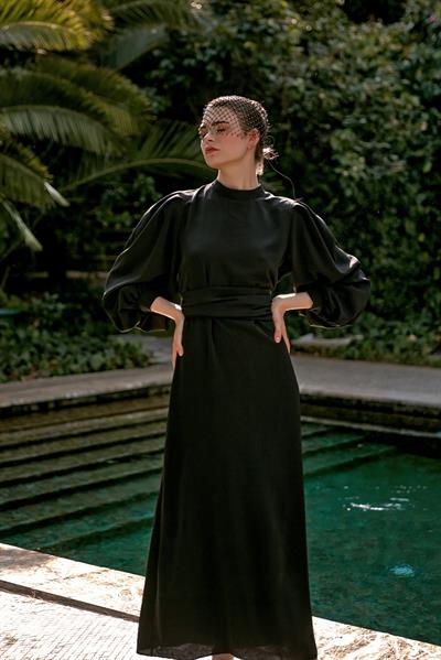 Siyah Nora Elbise