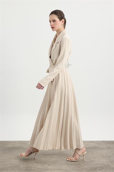 Taş Rengi Aden Elbise