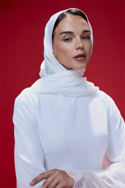Beyaz Janjan Şal