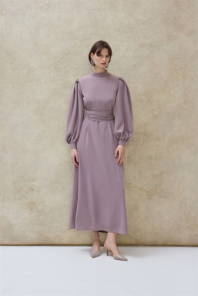 Kül Pembe Nora Elbise