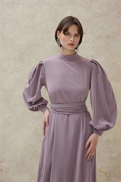 Kül Pembe Nora Elbise