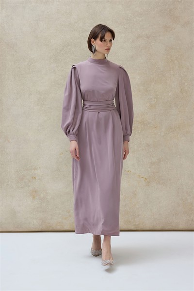 Kül Pembe Nora Elbise