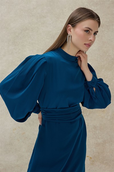 Petrol Mavisi Nora Elbise