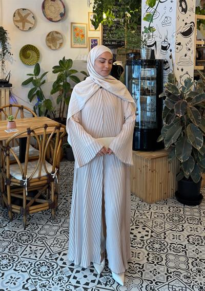 Vizon Pilise Detaylı Abaya