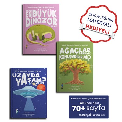 Beyin Gıdıklayan Sorulara Cevaplar Seti (3 Kitap)