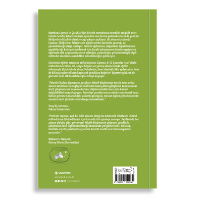 Çocuklar İçin Felsefe (P4C) Seti | Matthew Lipman (2 Kitap)