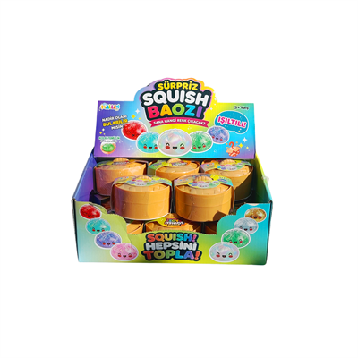 Işıltılı Dumpling Squishy - Stres Önleyici Simli Çin Mantısı Oyuncak