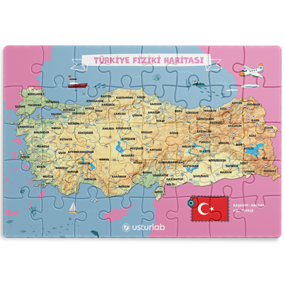 Türkiye Fiziki Haritası Yapbozu