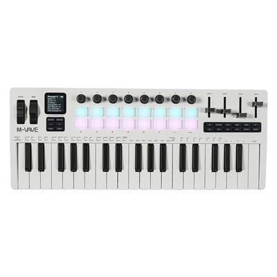M-Vave SMK-37 PRO Profesyonel 37 Tuşlu Kablosuz MIDI Klavye