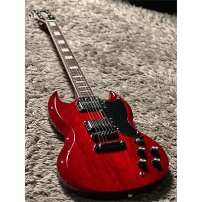 Soloking SG61 in Transparent Red Cherry W/Gigbag