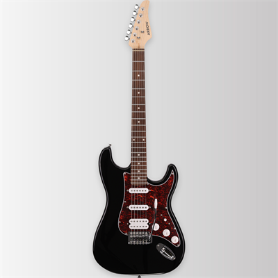 Arrow Tonecaster ST 211 Abyss Black Rosewood/T-shell