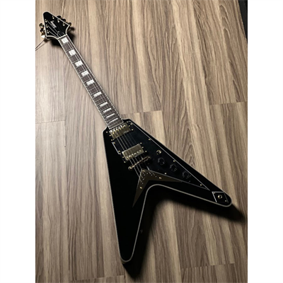 Soloking FV Custom in Black Beauty with Gold Hardware JESCAR W/Gigbag