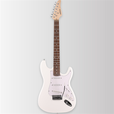 Arrow Tonecaster ST 111 Snow White Rosewood/White