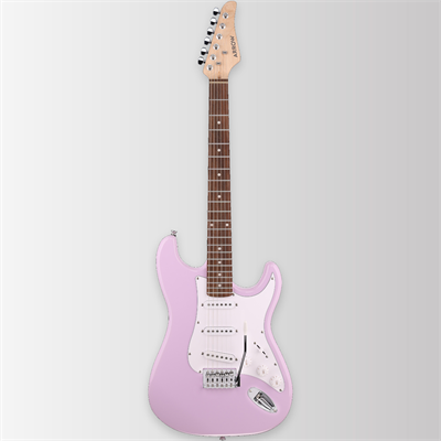 Arrow Tonecaster ST 111 Bubblegum Rosewood/White