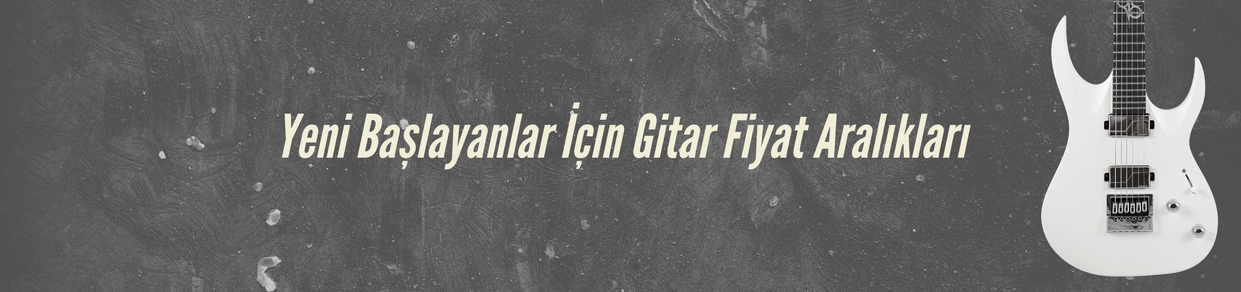 Yeni Başlayanlar İçin Gitar Fiyat Aralıkları