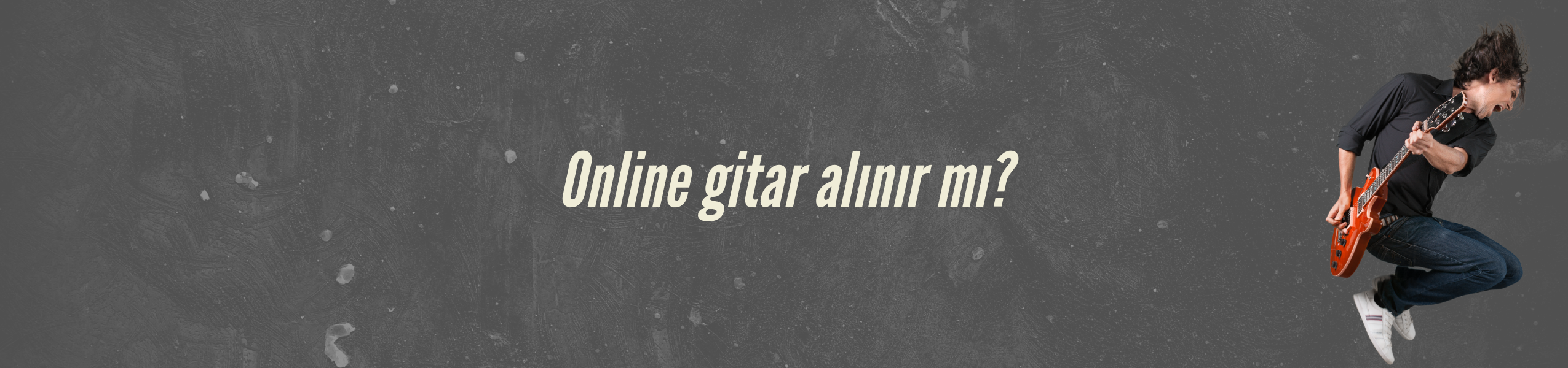 Online gitar alınır mı?