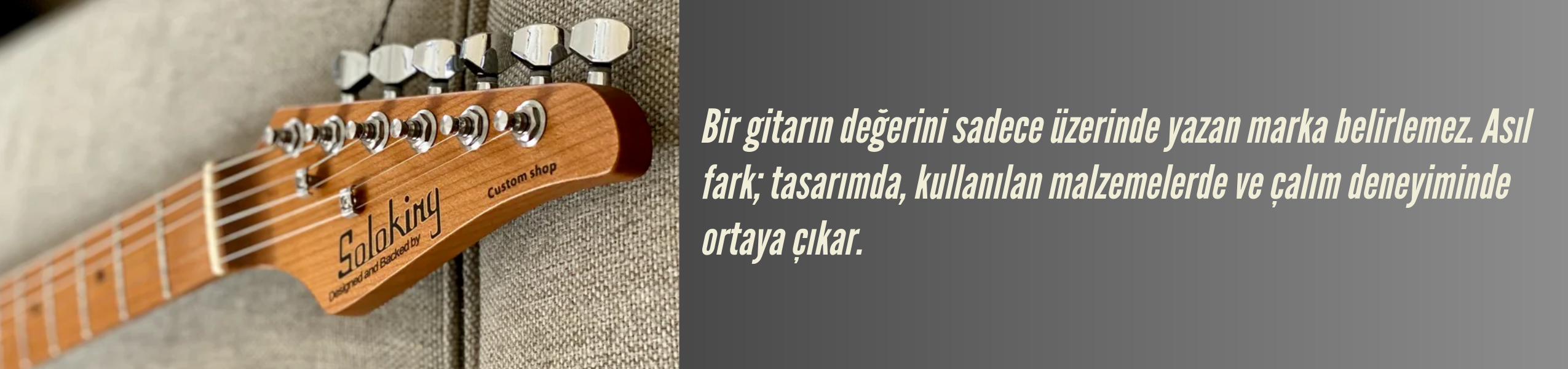 Soloking Guitars elektro gitar modelleri ve Aria Müzik Türkiye distribütörlüğü