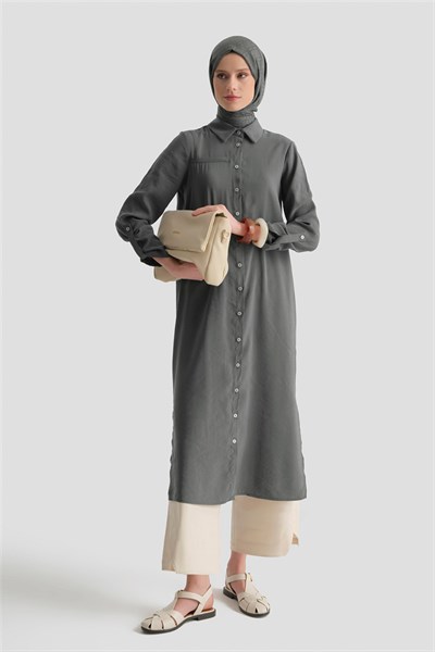 Tunik Elbise Petrol