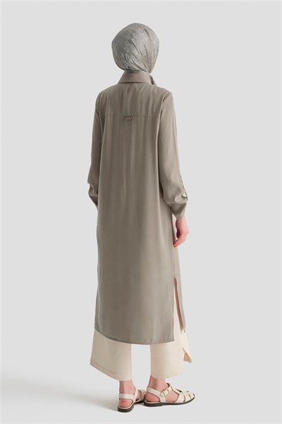 Tunik Elbise Vizon