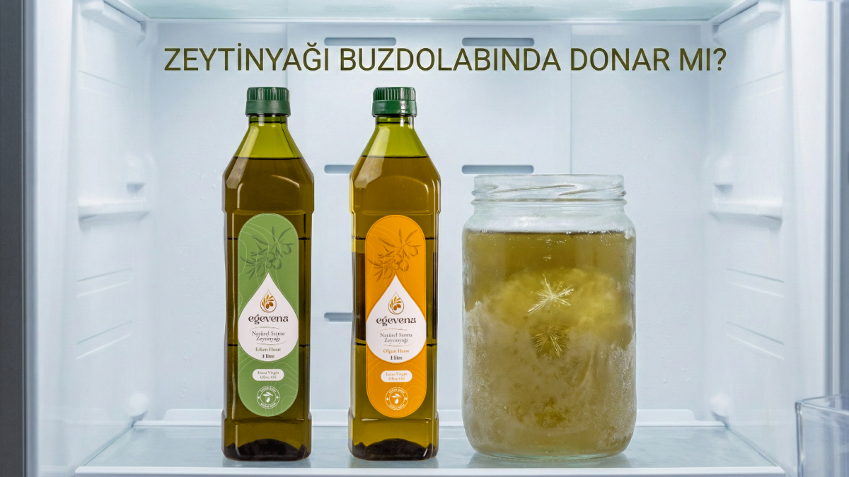 Zeytinyağı buzdolabında donar mı? Gerçek zeytinyağı donar mı? Hakiki zeytinyağı evde nasıl anlaşılır?