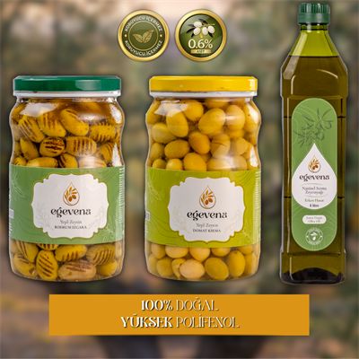Izgara + Kırma + 1 Litre Erken Hasat Zeytinyağı-GURME SETLER