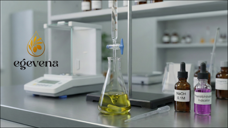 Zeytinyağı Asit Oranı Nasıl Ölçülür Egevena Natürel Sızma Zeytinyağı Düşük Asit Erken Hasat