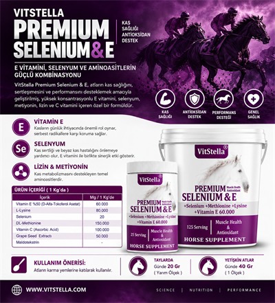 VitStella Premium Selenium&E Vitamin 5 Kg