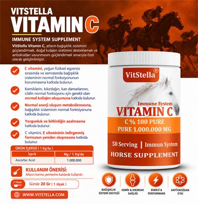 VitStella Vitamin C %100 Pure 1 Kg