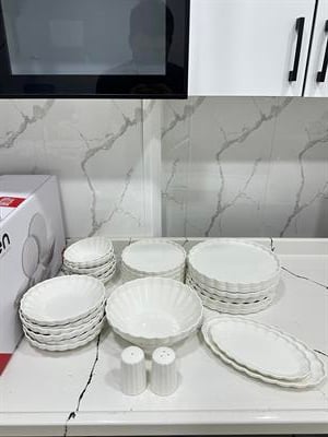 29 Parça 6 Kişilik Porselen Yemek Takımı