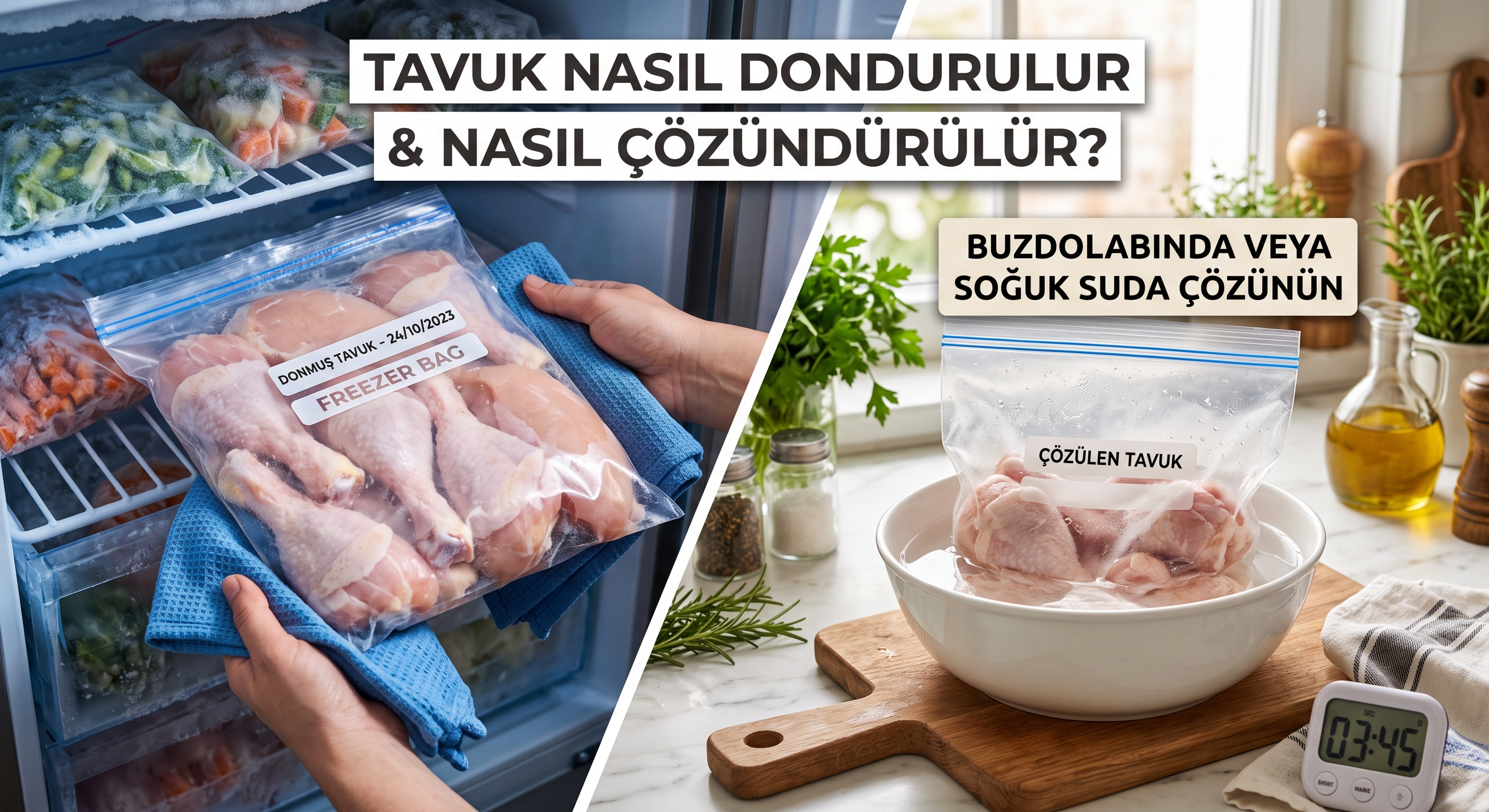Tavuk nasıl çözdürülür