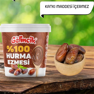 %100 Hurma Ezmesi 1 KG – Katkısız Doğal Hurma Püresi ve Şekersiz Tatlandırıcı