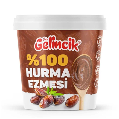 %100 Hurma Ezmesi 1 KG – Katkısız Doğal Hurma Püresi ve Şekersiz Tatlandırıcı