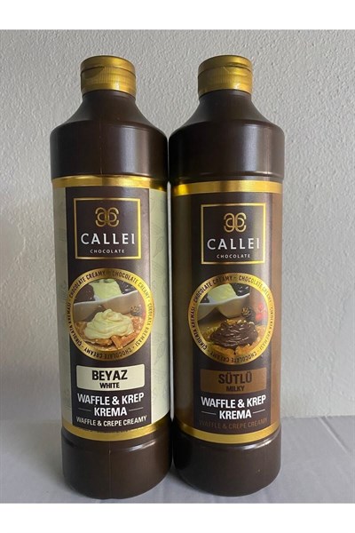 Callei2'li Waffle Sos Avantaj Paketi Sütlü Çikolata Beyaz Çikolata