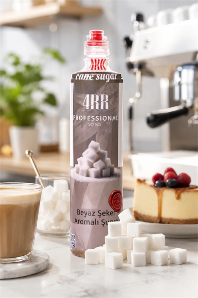 4RR Beyaz Şeker Aromalı Şurup 750 ml