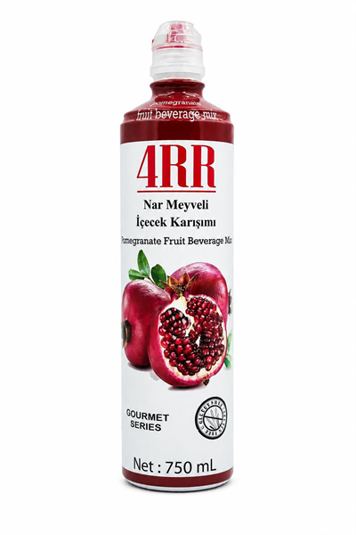 4RR Ekşi Nar Meyveli İçecek Karışımı 750 ml