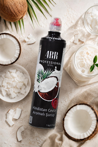 4RR Hindistan Cevizli Aromalı Şurup 750 ml