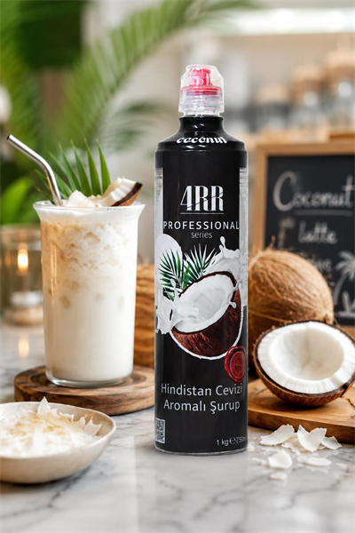 4RR Hindistan Cevizli Aromalı Şurup 750 ml