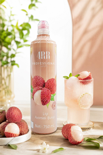 4RR Liçi Aromalı Şurup 750 ml