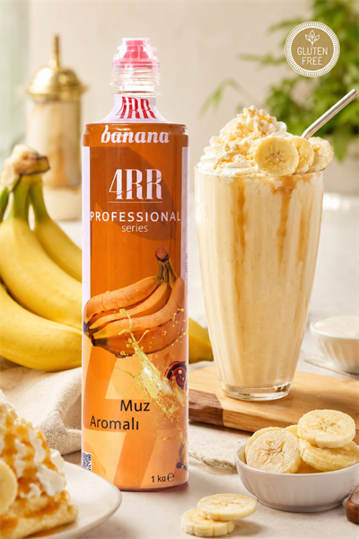 4RR Muz Aromalı Şurup 750 ml