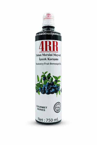 4RR Yaban Mersini Meyveli İçecek Karışımı 750 ml